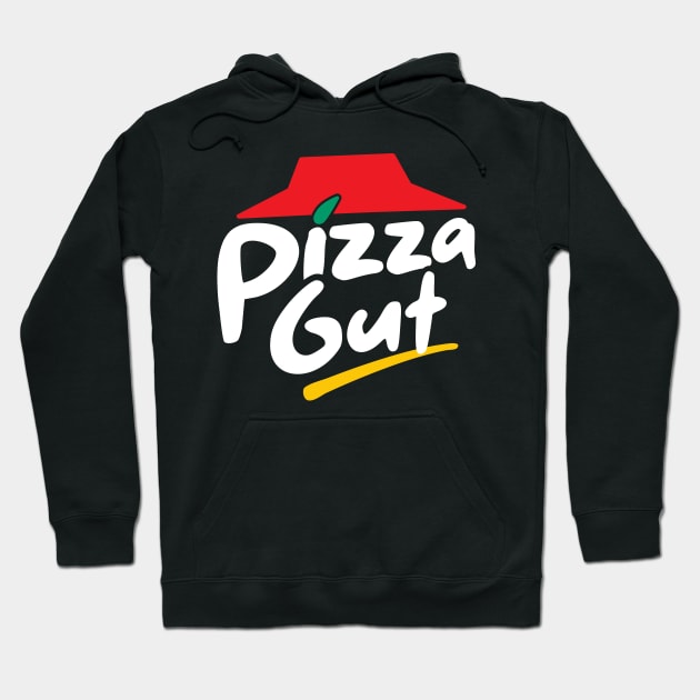 Pizza Gut Hoodie by musclesnmagic